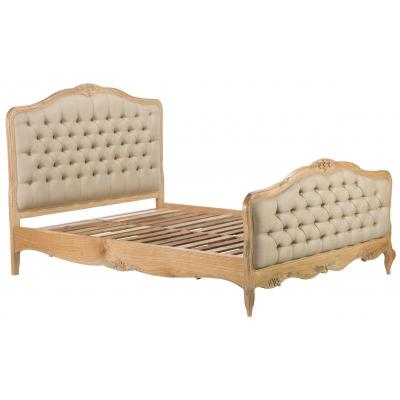 Cannes King Size Bed (Upholstered)